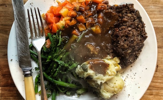 Haggis Dinner Plate