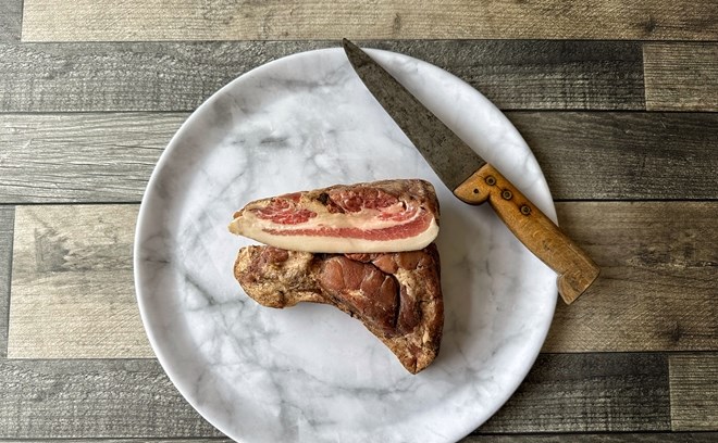 Pig's Cheek Bacon